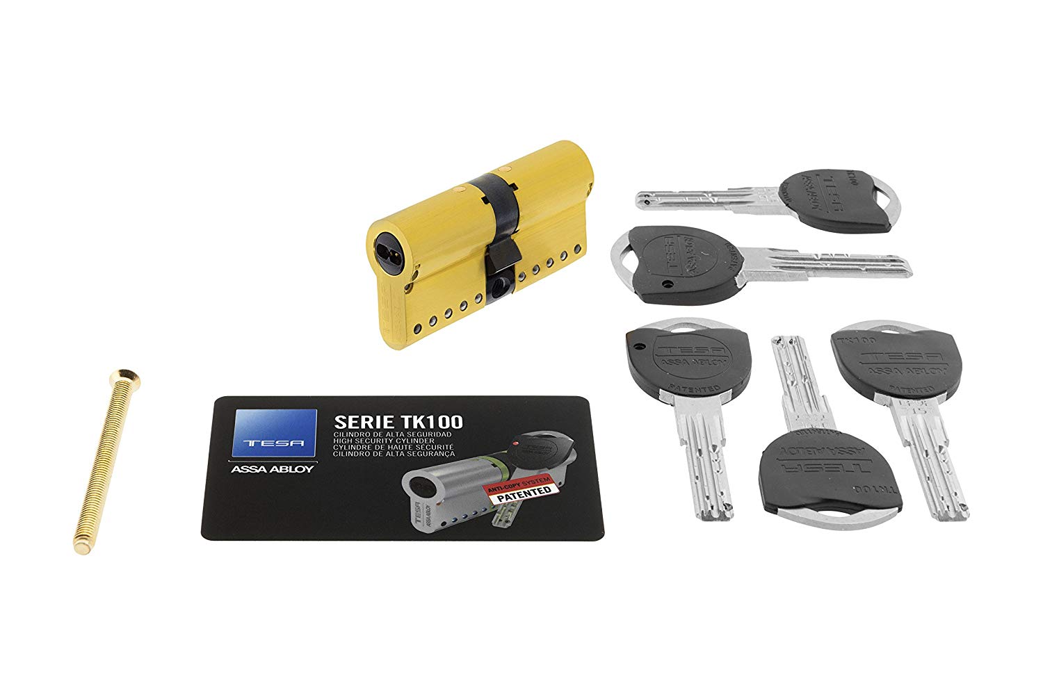 Cilindro de alta seguridad TESA ASSA